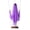 Purple, variant on Halloween Hanging Swing Ghost with LED Lights, Gothic Spooky Gauze Flying Phantom Cloche Lamp, Light Up Ghostly Floating Yard Skeleton Apparel Ornament for Tree Front Door Porch Garden Party Decor