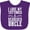 Purple, variant on Inktastic I Love My Tattooed & Bearded Uncle Boys Baby Bib