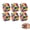 Checked sandbag, variant on 6PCS Bean Bag Toss Game Set, Soft Fabric Throwing Bags for Indoor Outdoor Party Games, Durable Cornhole Style Bean Bags for Family Activities