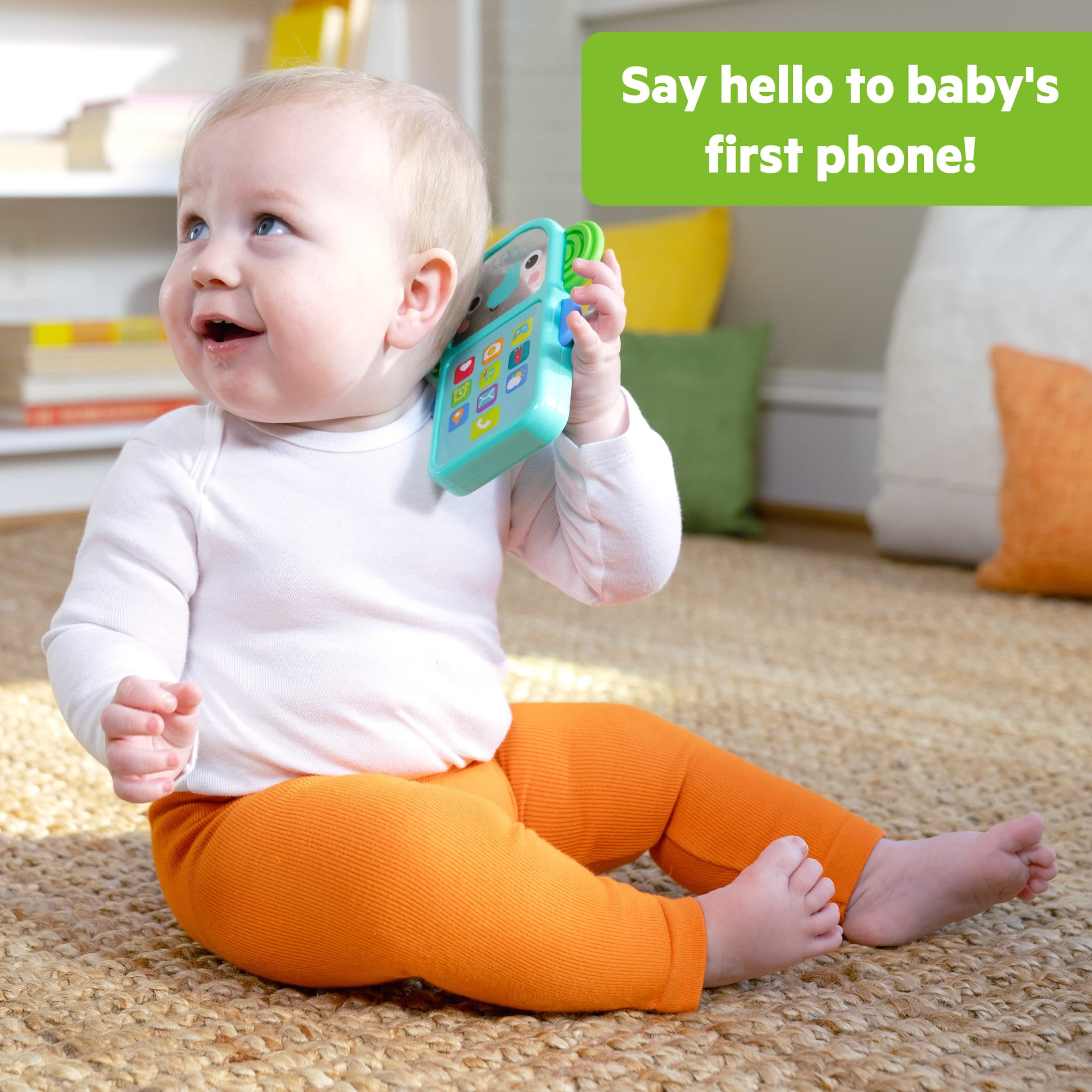 Bright Starts Morning Commute 3-Piece Baby Sensory Toy Gift Set, Unisex, Infant