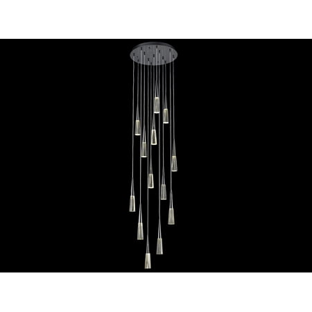 

Avenue Lighting HF7713GM 13 Light Flush MountPendant Encino Gun Metal