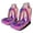 Color-3, variant on Colorful Peace Symbol with Butterflies-1 Set of 2 Car Seat Covers Seat for Carseats Front Seat Auto Car Interior Accessories Universal 2 Piece