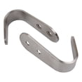 thumbnail image 2 of Bgsha 10XSolid Stainless Steel Wall Mount Single Hook Heavy Duty Rustproof Coat Hanger, 2 of 9