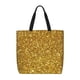 thumbnail image 1 of Easygdp Gold Glitter Bolsa Tote para Mujer, Bolso de Hombro para Trabajo, Playa, Viajes, Compras y Supermercado, 1 of 7