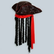 Caribbean Pirate Hat Party Accessory (1 count) (1/Pkg)