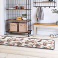 thumbnail image 4 of SKYSONIC 2'X6' Spring Leopard Flowers Runner Rug with Rubber Backing, Non Slip Entryway Rug Runner Washable Soft Area Rug Carpet for Hallway Bedroom Kitchen Decor, 4 of 6