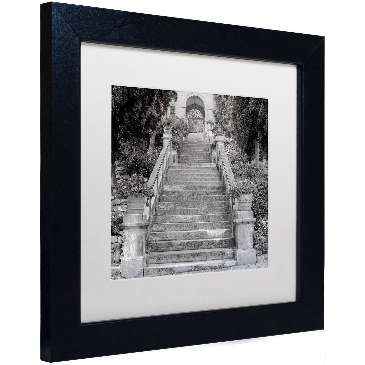 Trademark Fine Art "Liguria II" Canvas Art by Alan Blaustein, White Matte, Black Frame