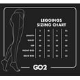 thumbnail image 2 of Go2 Compression Leggings Womens Black High Waist with Tummy Control and Pocket(Navy Blue, Xlarge), 2 of 4