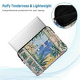 thumbnail image 2 of FORMRS 13-13.3 inch Laptop Sleeve Case Soft Carrying Quilted Computer Bag Cover, Seaside Leaves, 2 of 7