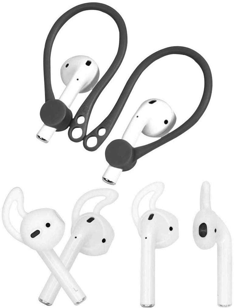 ALXCD Ear Hook Ear Tips for Airpod, 1 Pair OverEar Soft TPU Ear Hook