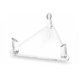 thumbnail image 1 of Ouitble Estante De Bolas, Estante De Exhibición De Almacenamiento De Bolas De Placa Base Triangular para Artículos Deportivos De Bolos De Voleibol De Fútbol, 1 of 5