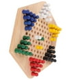 thumbnail image 2 of Damas chinas juego de mesa de damas chinas entretenimiento ligero exquisito seguro para niños en casa Anggrek Otros, 2 of 7
