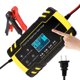 thumbnail image 4 of Muyoka Cargador de batería inteligente de 12 V/24 V | Cargador de reparación de pulso con pantalla LCD | Monitoreo de temperatura de protección contra sobrevoltaje de modo inteligente para automóviles Muyoka Hogar, 4 of 6