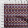 thumbnail image 1 of oneOone Tissu Georgette Viscose Imprimé Tourbillon & Paisley Ikat BTY 42 Pouces de Large, 1 of 4