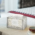 thumbnail image 5 of Clear Plastic Tissue Box Cover | Acrylic Tissue Holder for Facial Tissues & Napkins | 7.28X4.92X4.13 Inch Organizer for Bathroom Vanity Kitchen Countertop Bedroom Table, 5 of 6