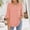 Pink, variant on XMHJSMD Womens Tops Women's Casual 3/4 Sleeve Tops Summer Square Neck T Shirts Ruffle Loose Fit Tunic Blouses(Black,Xxl)