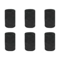 thumbnail image 1 of Muñequera Elástica de Algodón con Soporte para Baloncesto, Muñequeras para Gimnasio, Fitness, Levantamiento de Pesas, Tenis, Absorción del Sudor, Color Negro, 1 of 6