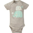 thumbnail image 2 of Assorted Short Sleeve Onesies Bodysuits, 8pk (Baby Boy or Baby Girl Unisex), 2 of 4