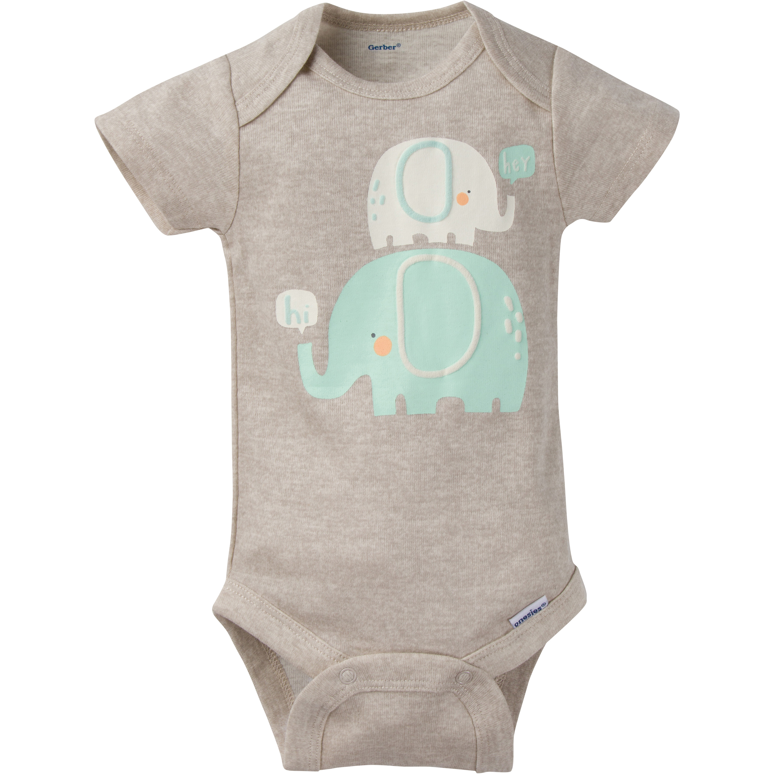 Gerber Assorted Short Sleeve Onesies Bodysuits 8-Pack photo 2
