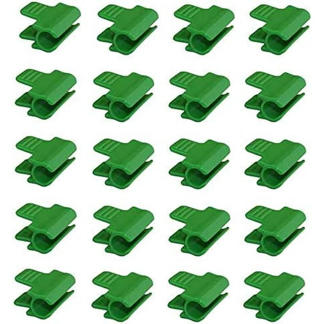 Patelai Greenhouse Clamps Film Row Cover Netting Tunnel Hoop Clip Frame Shading Net