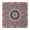White-364, variant on Zen Tablecloth Mandala Mystic Cultural Pattern Waterproof Elastic Squre Cover with Back for Meditation and Energy Healing