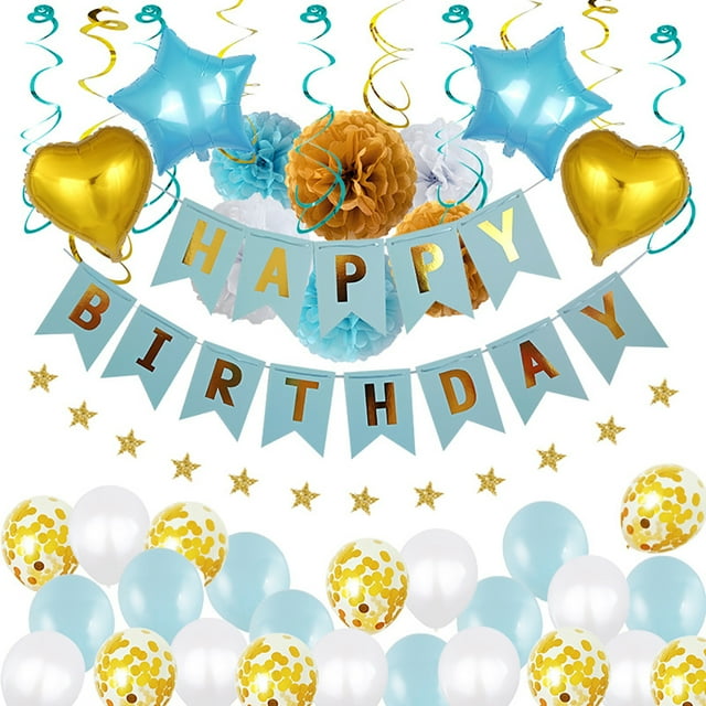 Pet Birthday Decoration Set Lovely Party Decoration Set Birthday Supplies Set