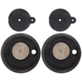 thumbnail image 1 of Miangastore High-Grade Rubber Water Forbidden Bowl 2Pcs 8.5x8.5x0.5In, 1 of 9
