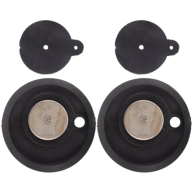 Miangastore Bol en Caoutchouc de Haute Qualité 2 Pcs 8.5x8.5x0.5In