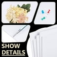 thumbnail image 4 of 5Pcs 1/4 Inch White Foam Boards 12x8 Inch Rectangle PVC Foam Sheet Poster Board for Mounting Crafts Art Display Presentation and Projects, 4 of 9