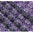 thumbnail image 3 of Soimoi Purple Cotton Poplin Fabric Monstera Leaves Printed Craft Fabric by the Yard 42 Inch Wide, 3 of 7