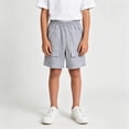 thumbnail image 5 of Zpanxa Boys Athletic Shorts Solid Lightweight Mid-Thigh Length, Running Shorts for Summer Sports, Breathable Fit, 5 of 8