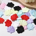 thumbnail image 3 of RUISINERY 10pieces Fabric Seashells Charm Sewing/Gluing Seashells Fabric Appliques For Sewing Craft Project Clothing Hair Accessories, 3 of 8