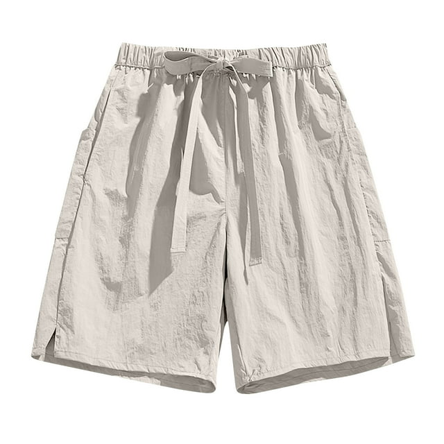 Birdeem Mens Shorts Mens Summer Casual and Comfortable Drawstring Pocket Elastic Waist Shorts