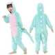 thumbnail image 3 of Kigurumi-Pijama de unicornio para niños y niñas, ropa de dormir de animales de dinosaurio, mono de Navidad, monos de bebé, 3 of 3