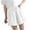 White, variant on Women's Shorts for Everyday Comfort and Easy Moveability in Casual High Waist Design for Modern Wardrobe, Army Green, XL