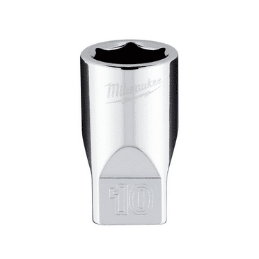 Milwaukee-45-34-9036 1/4 in. Drive 10mm Metric 6-Point Socket