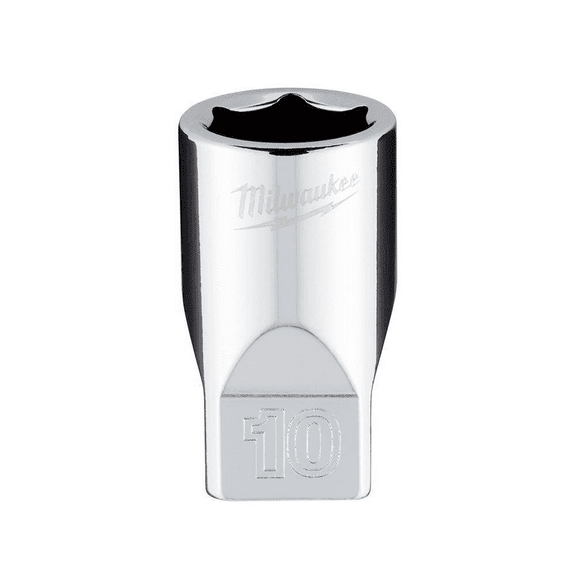 Milwaukee-45-34-9036 1/4 in. Drive 10mm Metric 6-Point Socket
