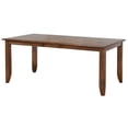 thumbnail image 2 of Sunset Trading Simply Brook 7-Piece 72" Extendable Wood Dining Set in Brown, 2 of 7