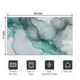 thumbnail image 5 of Green Gray Marble Pattern Door Rugs,Washable Non Slip Door Mats Indoor,Decorative Door Mats,Entry Mat Indoor for Entrance,Bedroom,Kitchen,Bathroom,17"x30", 5 of 6