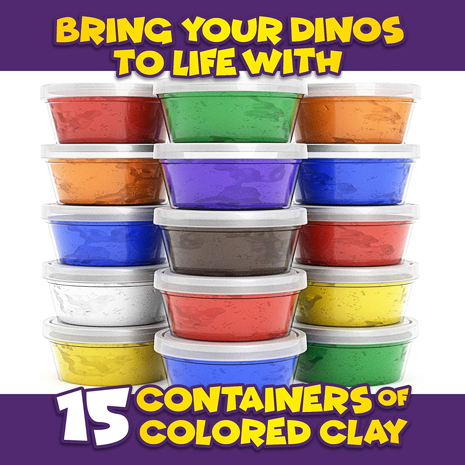 Create your own Dino Models with Modeling Clay — Dan&Darci