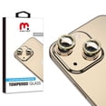 thumbnail image 4 of Mica Vidrio MYBAT GlamCam para iPhone 15 y 15 PLUS Brillos Oro, 4 of 4