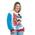 thumbnail image 4 of Disney  Adult Mickey Mouse Retro Colour Block Sweatshirt, 4 of 4