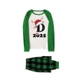 thumbnail image 2 of Dad Family Matching Christmas Pajamas Set Letter Print Parent Child Outfit, 2 of 3