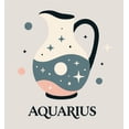 thumbnail image 5 of Aquarius Zodiac Pitcher With Water Adult Sand Long Sleeve Hoodie-XL, 5 of 6