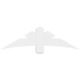 thumbnail image 2 of 60"W x 17 1/2"H x 6"D x 6"F, 7/12 Pitch, Alberta Architectural Grade PVC Gable Bracket, 2 of 8