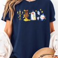 thumbnail image 3 of Watercolor Beauty and the Beast Unisex T-shirt, Sizes S-5XL - Gategoo, 3 of 5