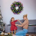 thumbnail image 4 of 16 Inch Decorative Front Door Wreath Seasonal Hanging For Year Round Display, 4 of 5