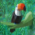 thumbnail image 4 of ShenMo 1pcs 3D Origami Paper Model DIY Paper Art Craft Kit Cartoon Animal Paper Craft Puzzle Handmade Educational Toy,Green, 4 of 5