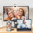 thumbnail image 6 of Clip On Selfie Ring Light with 3 Light Modes Stepless Brightness for iPhone/Android Cell Phone iPad Laptop, 6 of 6