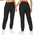 thumbnail image 3 of FEN AI Womens Cargo Joggers Quick Dry Lightweight Hiking Pants with Multi Pockets Athletic Lounge Casual Travel, 3 of 8